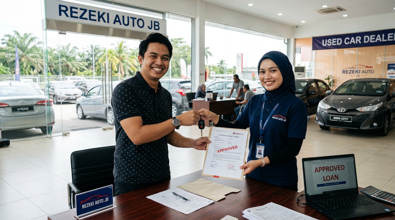 Kelulusan Pinjaman Kereta Terpakai CCRIS CTOS Johor Bahru - Dong Huat Services