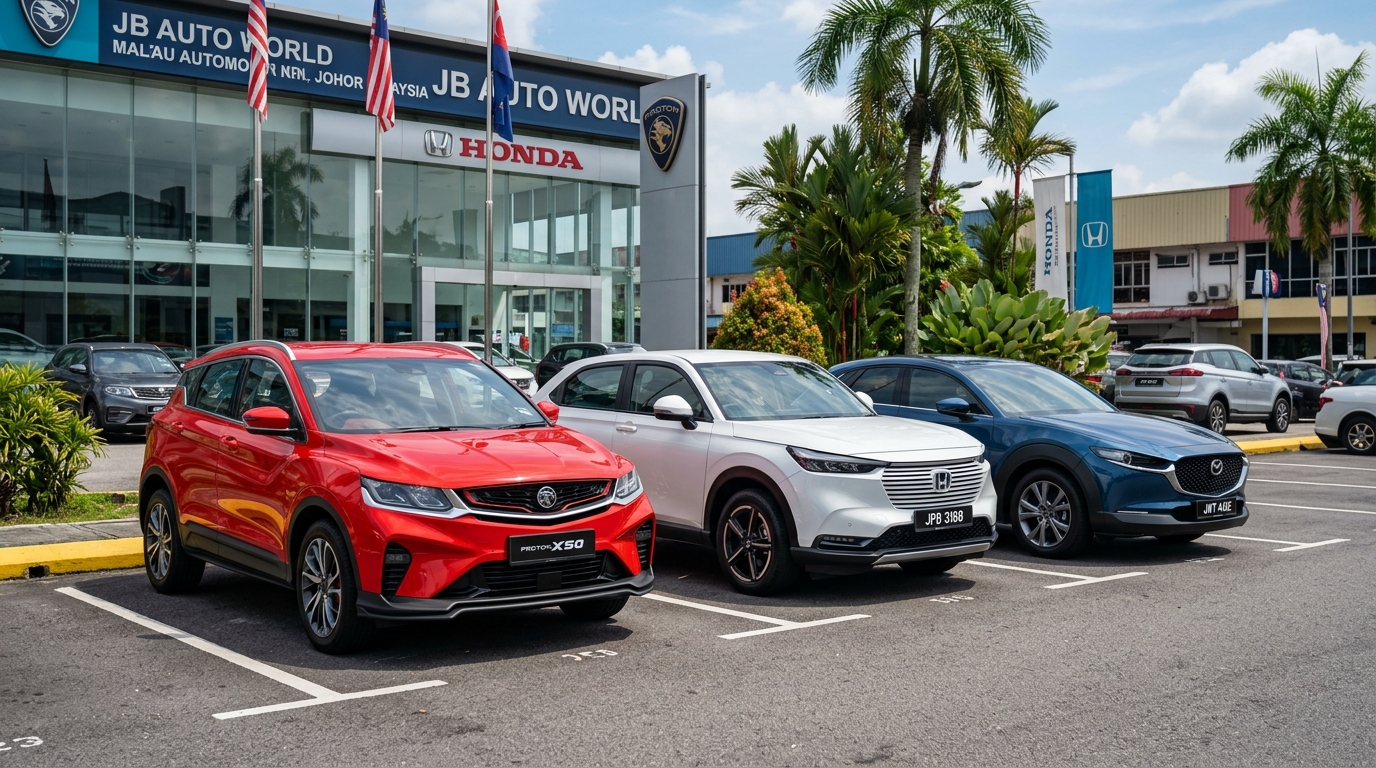 Pilihan SUV Terpakai Paling Berbaloi Johor Bahru (X50, HR-V, Ativa) - Dong Huat Services
