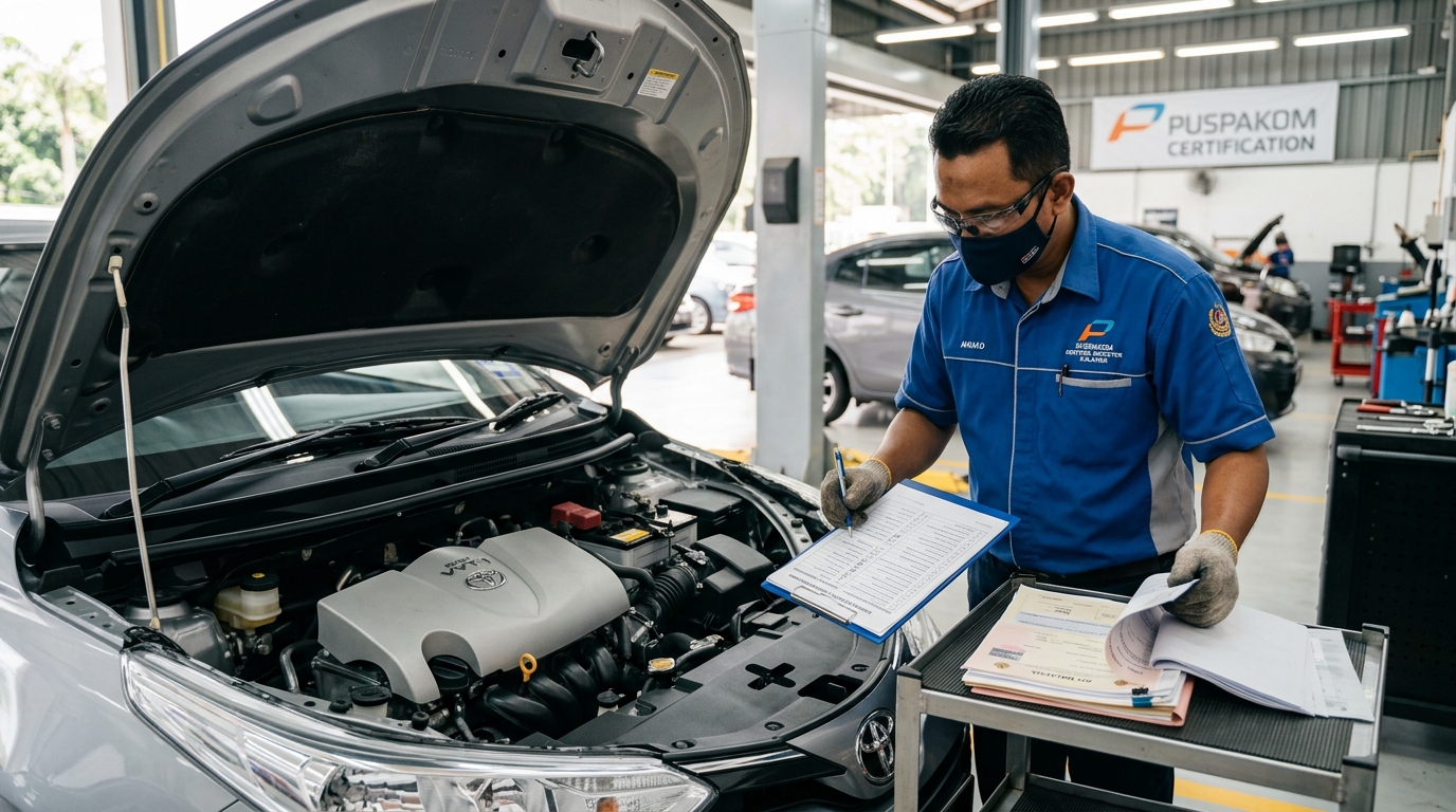 Puspakom Inspection and JPJ Ownership Transfer Process in Johor Bahru